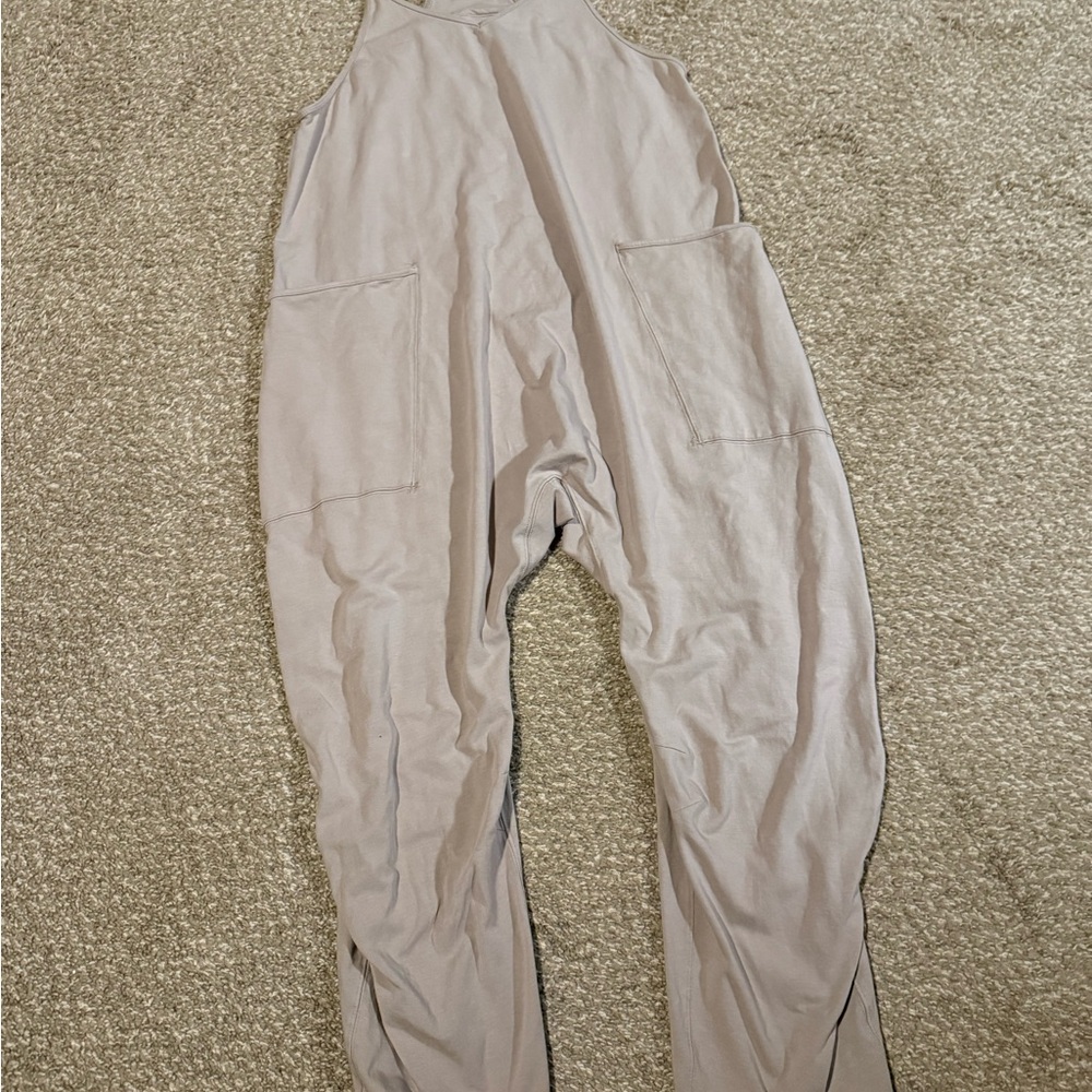 FP Movement by Free People Light Gray Jumpsuit